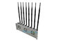 Antenas do construtor 40w 2G 3G 4G 8 do jammer do sinal do poder superior 5G 80 medidores de escala